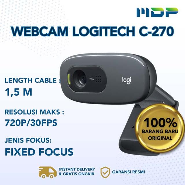 LOGITECH WEBCAM C-270 (960-000584)