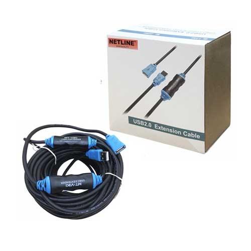 KABEL EXTENTION USB 10M NETLINE