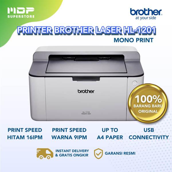 PRINTER BROTHER LASER HL-1201 MONO PRINT