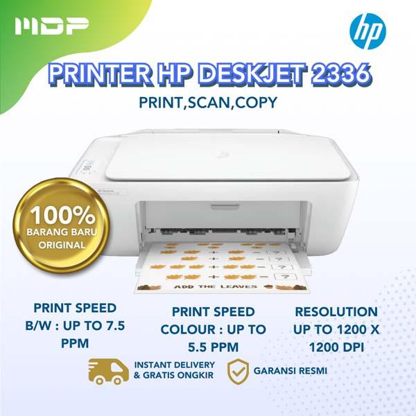 PRINTER HP DESKJET 2336(7WQ05B);PRINT,SCAN,COPY,TINTA 682BK,682CLR