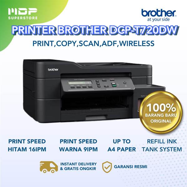 PRINTER BROTHER DCP-T720DW (PRINT,COPY,SCAN,ADF,WIRELESS)