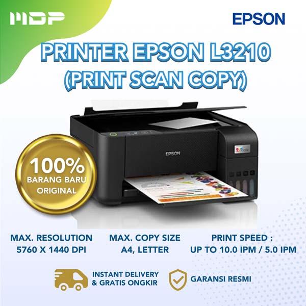 PRINTER EPSON L3210 : PRINT SCAN COPY 