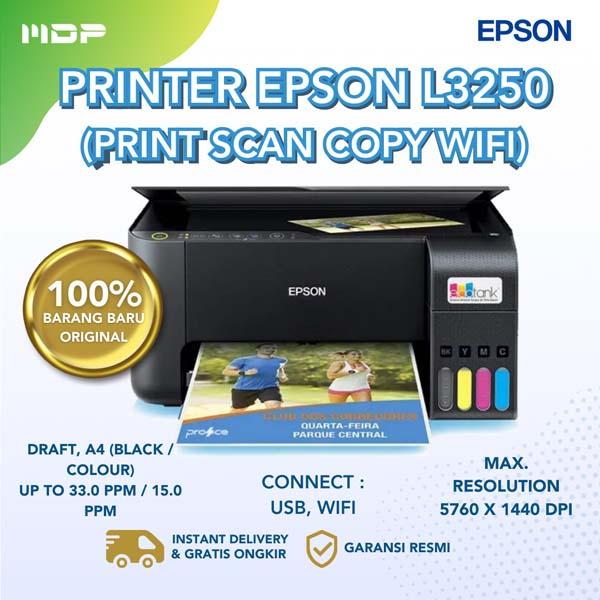 PRINTER EPSON L3250 : PRINT SCAN COPY WIFI