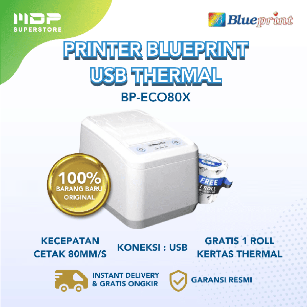 PRINTER BLUEPRINT USBTHERMAL BP-ECO80X