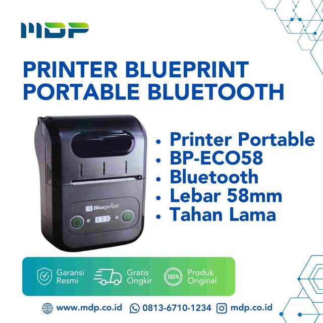 PRINTER BLUEPRINT PORTABLE BLUETOOTH  BP-ECO58