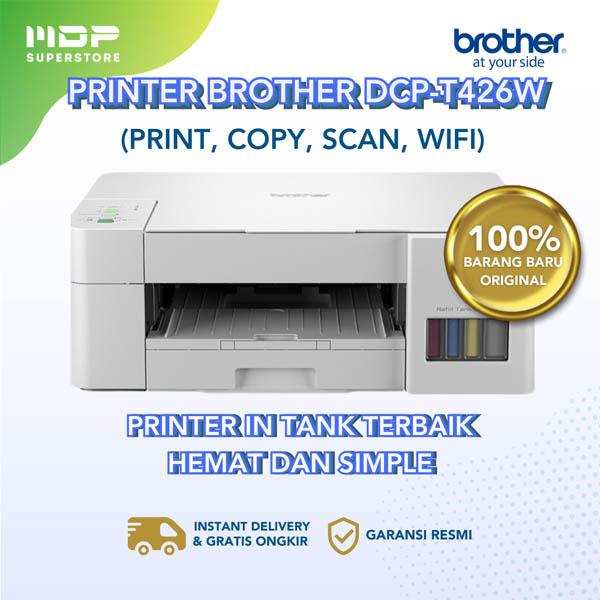 PRINTER BROTHER INK DCP-T426W PRINT SCAN COPY WIFI (WHITE)