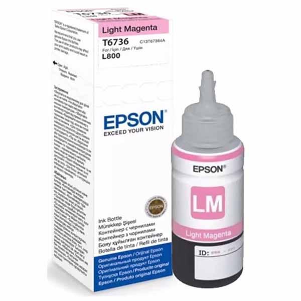 TINTA EPSON STYLUS T6736 (L800) LIGHT MAGENTA