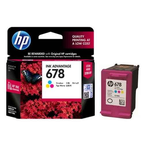 TINTA HP CZ108AA (678 COLOR)