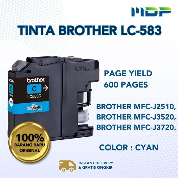 TINTA BROTHER LC-583 CYAN