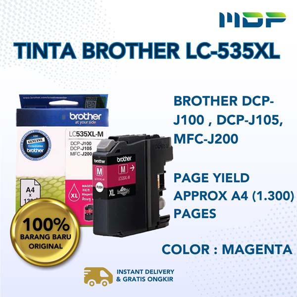 TINTA BROTHER LC-535XL MAGENTA