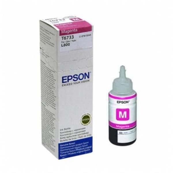 TINTA EPSON STYLUS T6733 (L800) MAGENTA