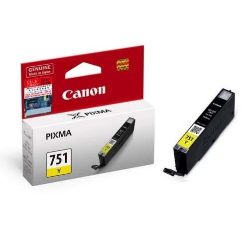 TINTA CANON CLI-751 YELLOW (IP7270/MG5470/MG6370/MX727/MX927)