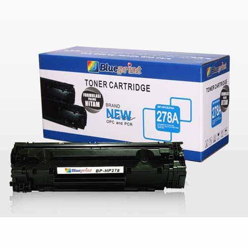 TONER LASER JET CARTRIDGE BLUE PRINT # CE-HP278A(COMPATIBLE)
