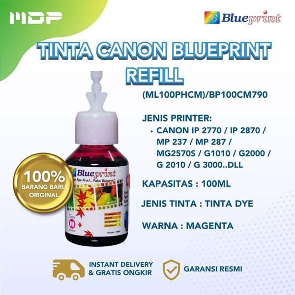 TINTA BLUEPRINT CANON MAGENTA 100ML (PH)(ML100PHCM)/BP100CM790