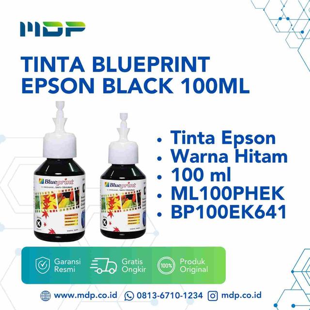 TINTA BLUEPRINT EPSON BLACK 100ML (PH)(ML100PHEK/BP100EK641)