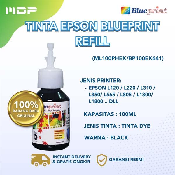 TINTA BLUEPRINT EPSON BLACK 100ML (PH)(ML100PHEK/BP100EK641)