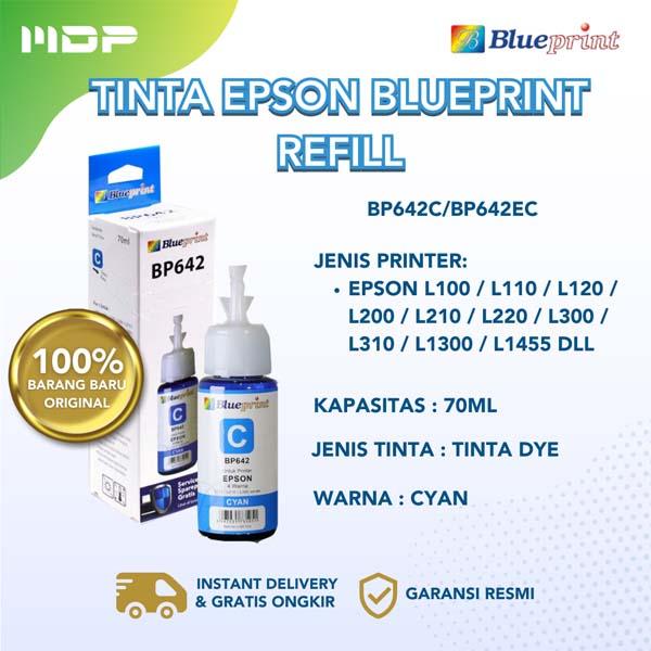TINTA BLUEPRINT EPSON CYAN 70ML (L110) BP642C/BP642EC