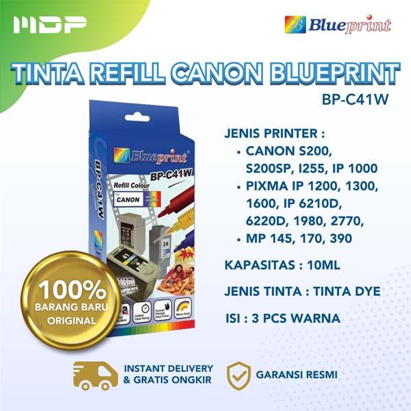 TINTA BLUEPRINT REFILL COLOUR PACK CANON BP-C02W (BP-C41W)