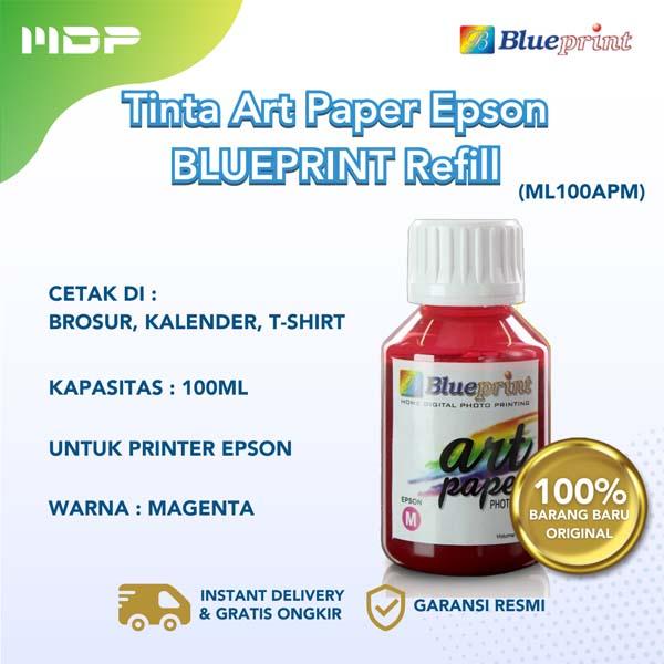 TINTA BLUEPRINT ART PAPER EPSON MAGENTA 100ML(ML100APM)