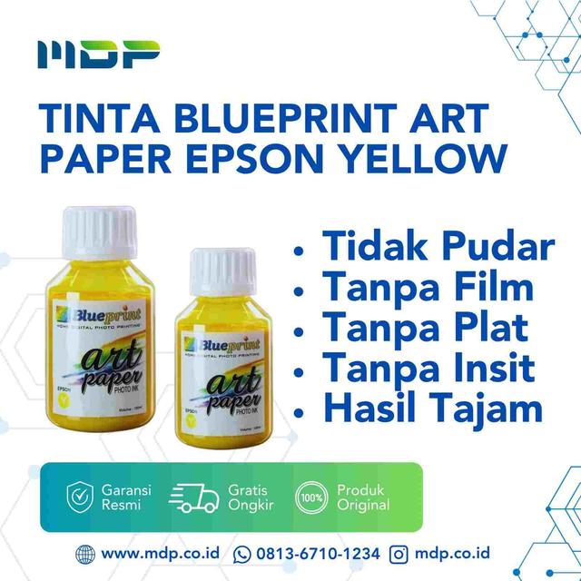 TINTA BLUEPRINT ART PAPER EPSON YELLOW 100ML(ML100APY)