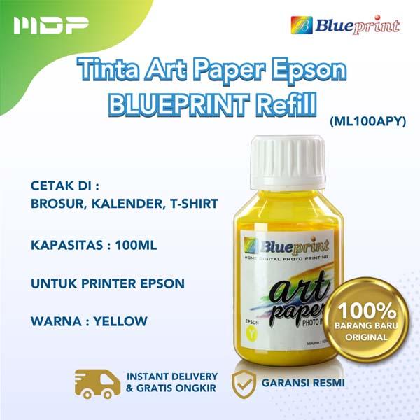 TINTA BLUEPRINT ART PAPER EPSON YELLOW 100ML(ML100APY)