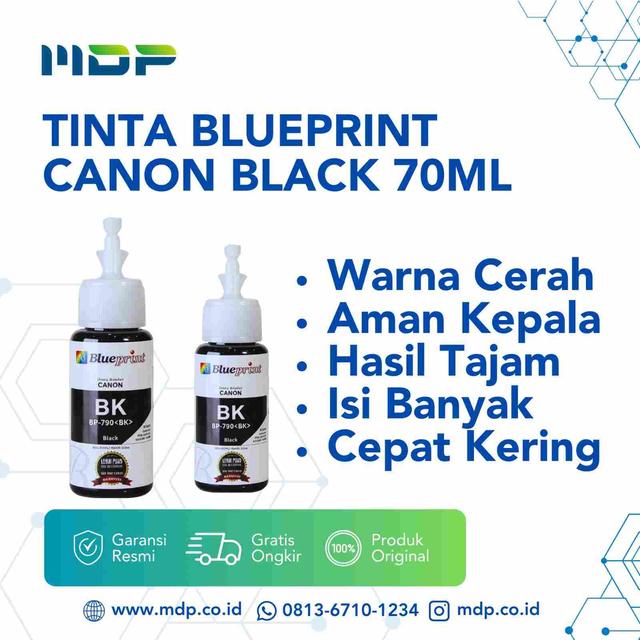 TINTA BLUEPRINT CANON BLACK 70ML(PH)ML70PHC01/790