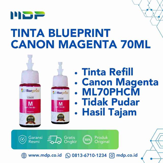 TINTA BLUEPRINT CANON MAGENTA 70ML(PH))ML70PHCM/BP-790CM