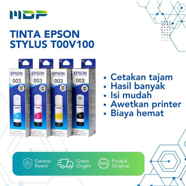TINTA EPSON STYLUS T00V100 CYAN(L1110/L3100/L3101/L3110/L3150/L5190)(003)