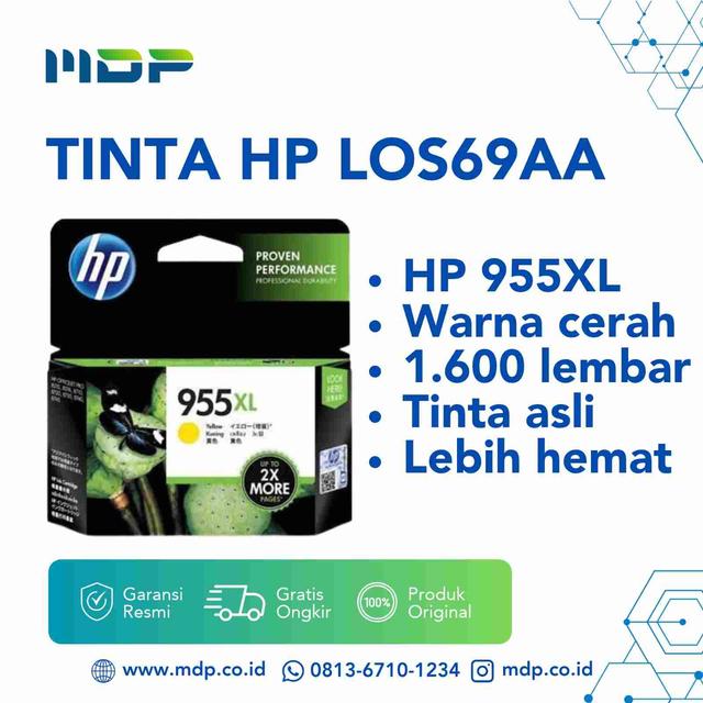 TINTA HP L0S69AA (955XL) YELLOW