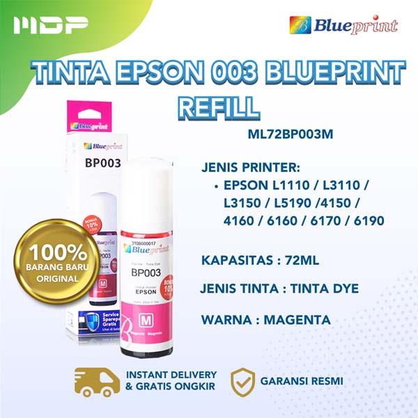 TINTA BLUEPRINT EPSON MAGENTA 72ML (003) ML72BP003M