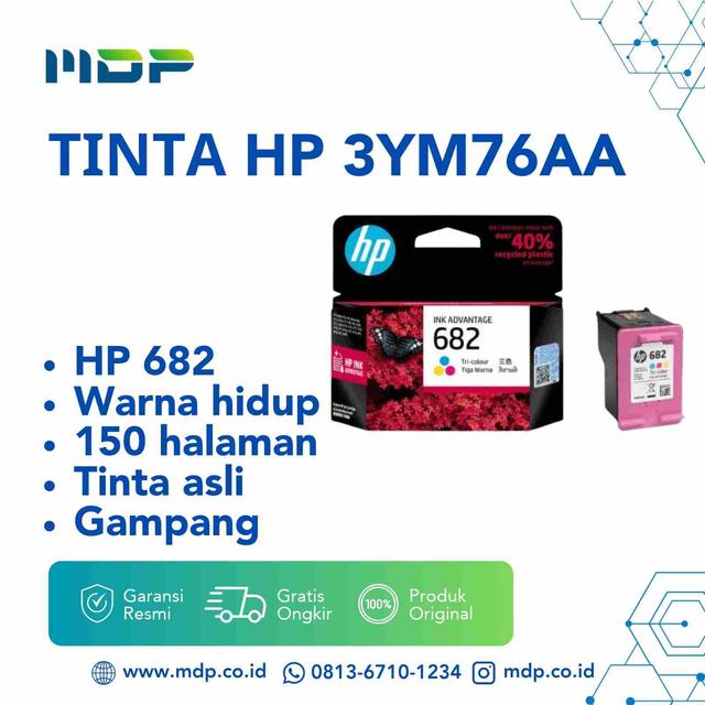 TINTA HP 3YM76AA(682 TRI COLOR ORIGINAL INK CATRIDGE)