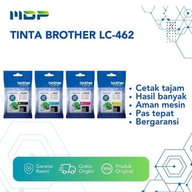 TINTA BROTHER LC-462 YELLOW (J3540DW)
