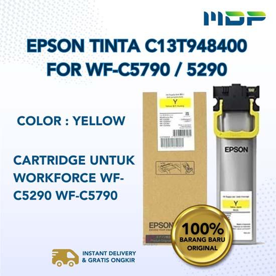 TINTA EPSON C13T948400 YELLOW STD WF-C5790/5290 (T9484)