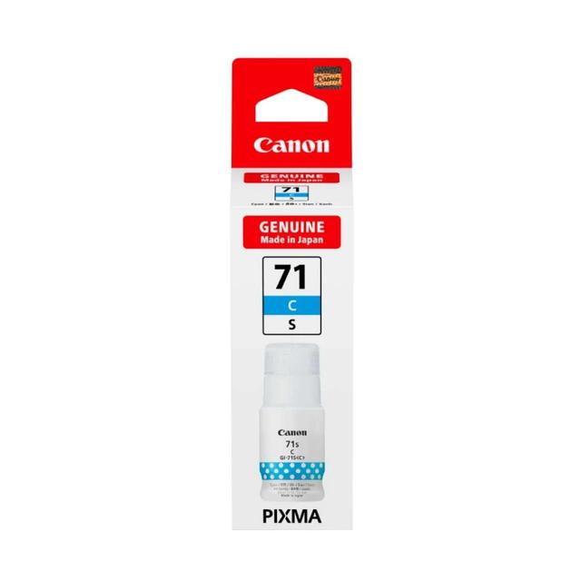 TINTA CANON GI-71 PG SMALL CYAN (G1020,G2020,G3020,G3060)