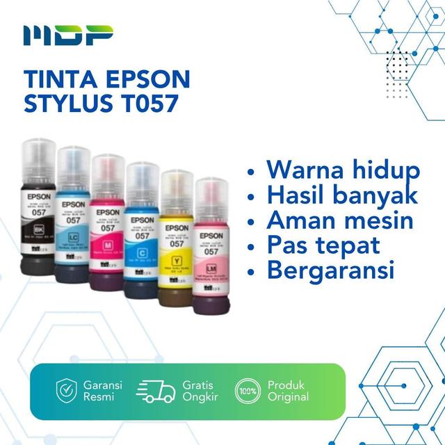 TINTA EPSON STYLUS T057 YELLOW (L8050/L18050)