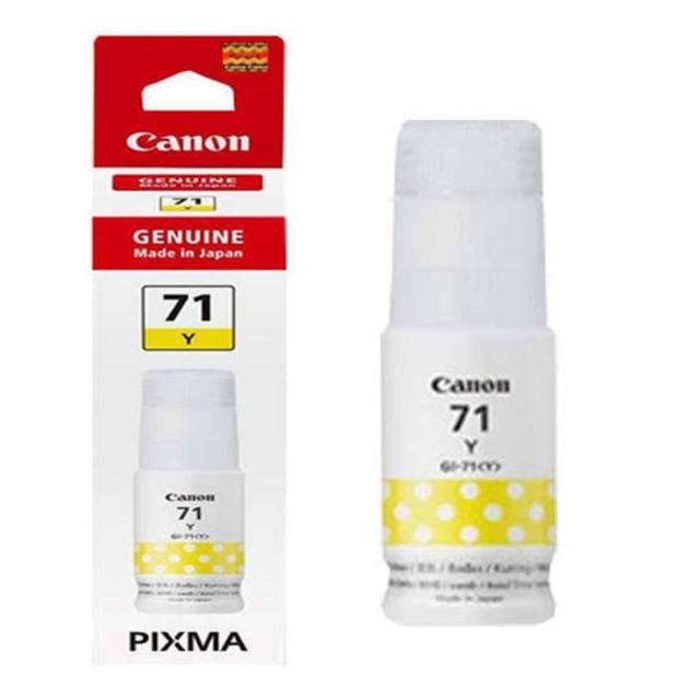 TINTA BLUEPRINT CANON YELLOW 70ML/GI-71