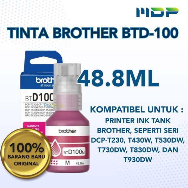 TINTA BROTHER BTD-100 MAGENTA