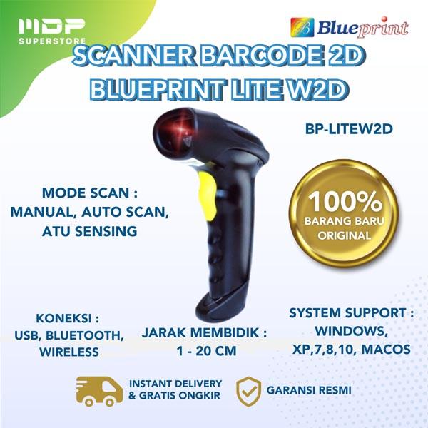 SCANNER BLUEPRINT SCANNER BARCODE & QR CODE W2D LITE (BP-LITEW2D)