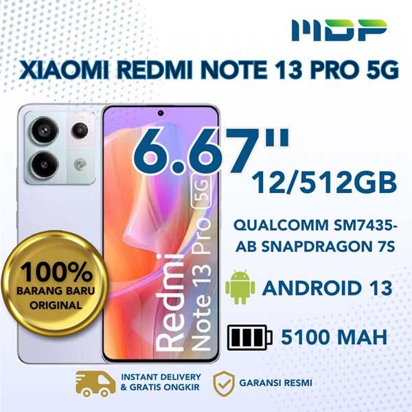 SMARTPHONE XIAOMI REDMI NOTE 13 PRO 5G 12/512GB PURPLE