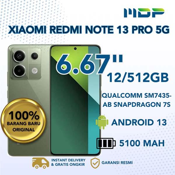 SMARTPHONE XIAOMI REDMI NOTE 13 PRO 5G 12/512GB GREEN