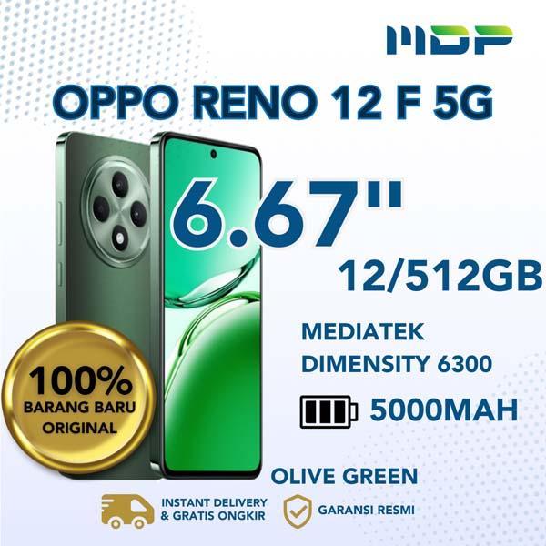 SMARTPHONE OPPO RENO 12 F 5G 12/512GB OLIE GREEN