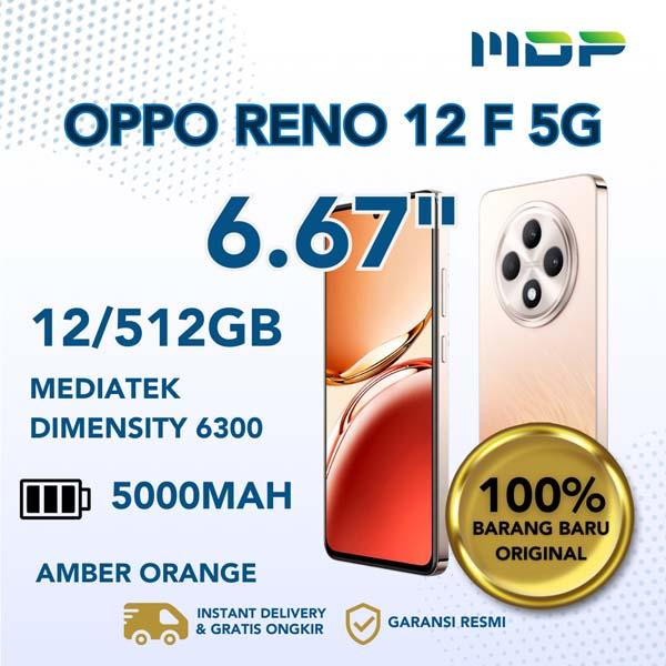 SMARTPHONE OPPO RENO 12 F 5G 12/512GB AMBER ORANGE