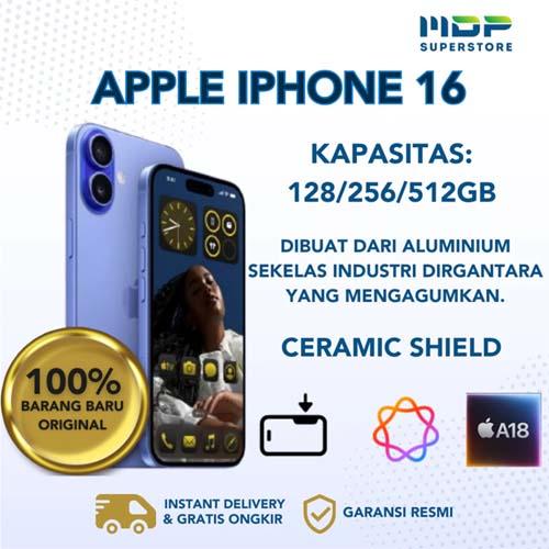 SMARTPHONE APPLE IPHONE 16 128GB ULTRAMARINE (MYEC3PA/A) (195949822414)
