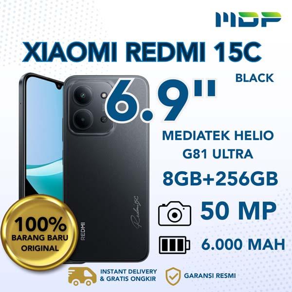 SMARTPHONE XIAOMI REDMI 15C (8/256GB) BLACK 