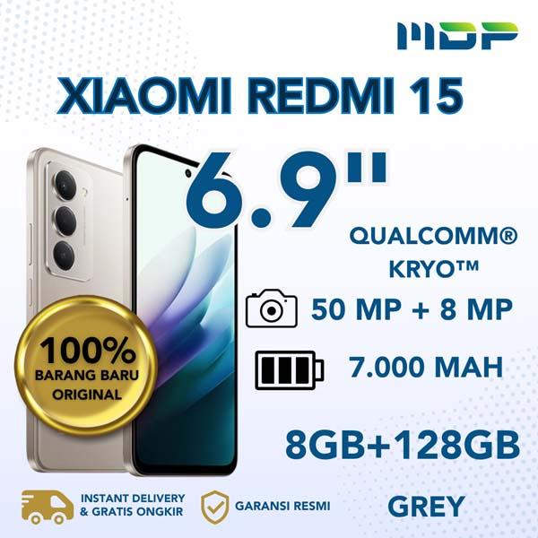 SMARTPHONE XIAOMI REDMI 15 (8/128GB) GRAY