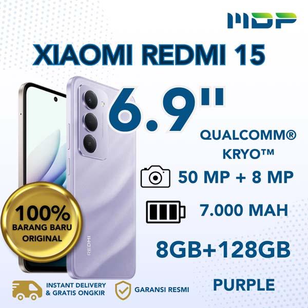 SMARTPHONE XIAOMI REDMI 15 (8/128GB) PURPLE