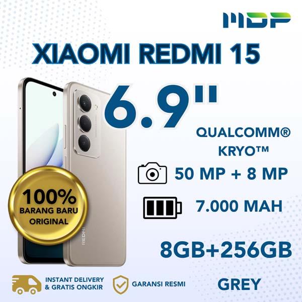 SMARTPHONE XIAOMI REDMI 15 (8/256GB) GRAY