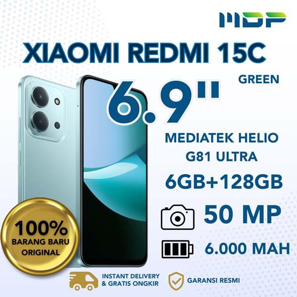 SMARTPHONE XIAOMI REDMI 15C (6/128GB) GREEN