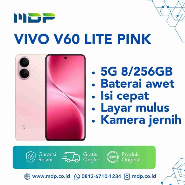 SMARTPHONE VIVO V60 LITE 8/256GB PINK