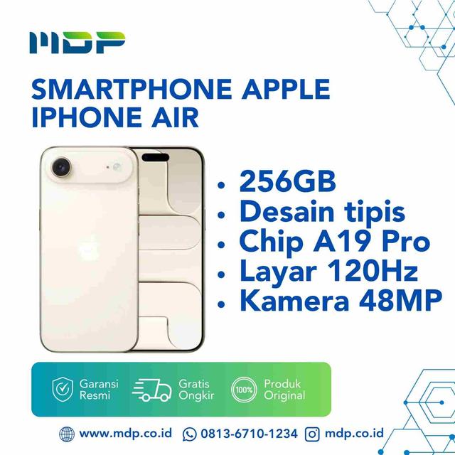 SMARTPHONE APPLE IPHONE AIR 256GB LIGHT GOLD #MG2N4PA/A (195950622973)
